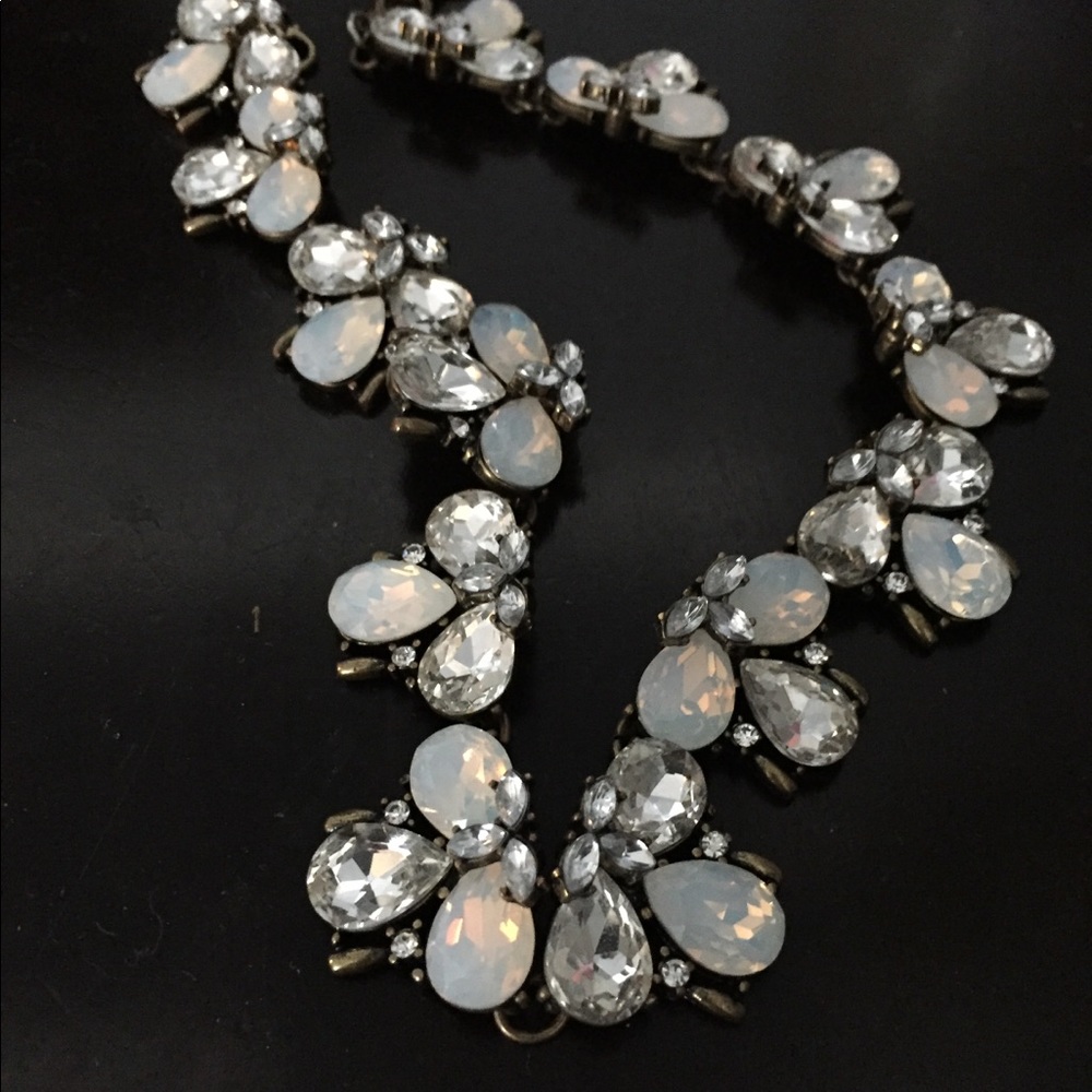 Anthropologie Crystal Necklace